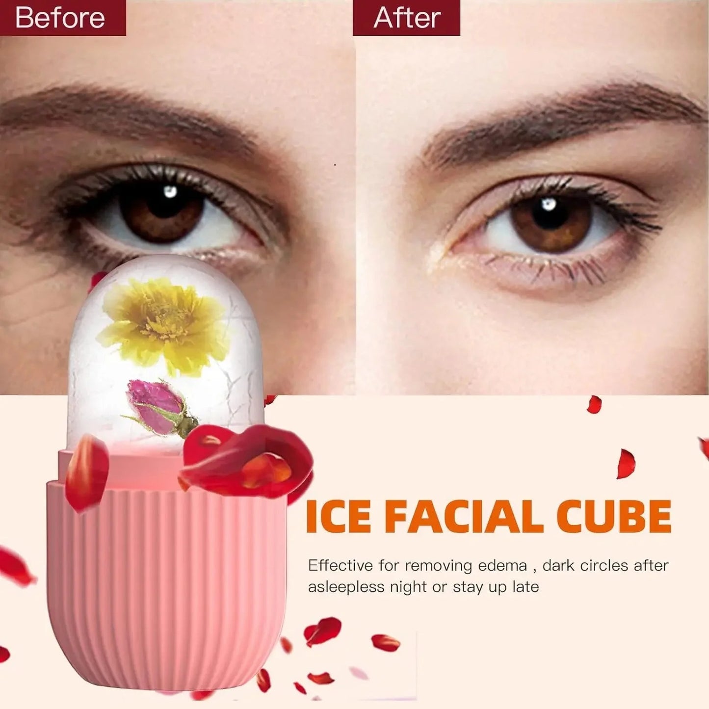 Reusable Face Glow Ice Roller