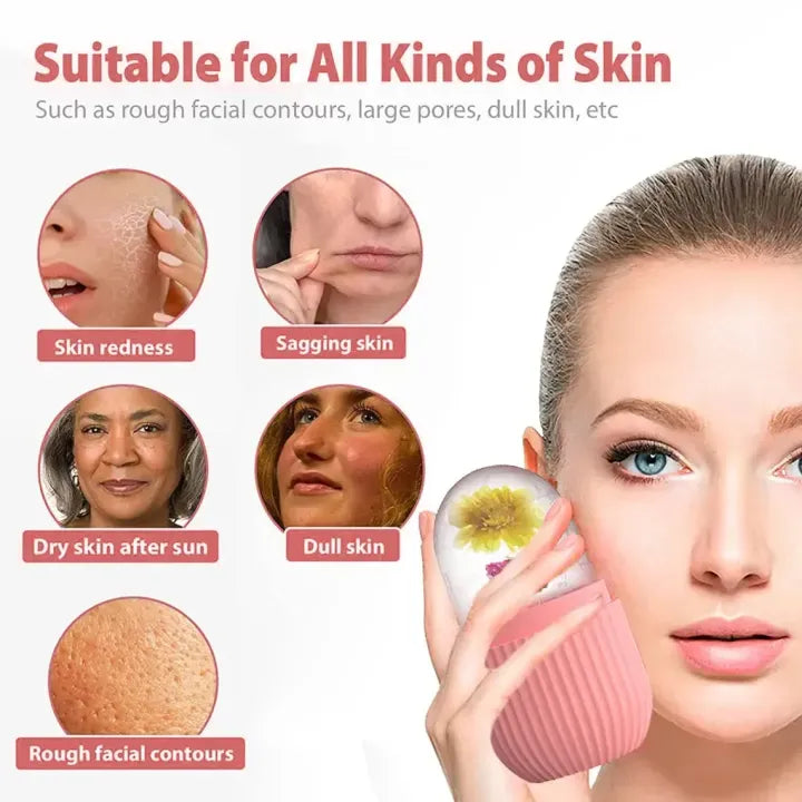 Reusable Face Glow Ice Roller